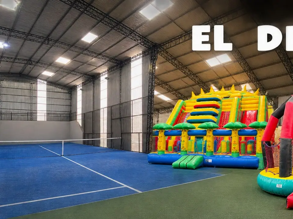 Cancha de pádel indoor