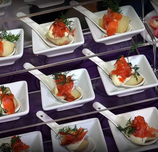 Bocados del catering · Orión Eventos